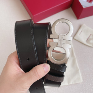 Ferragamo 남성 양면 가죽 벨트