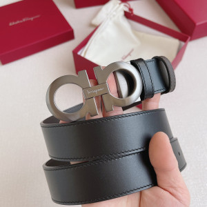 페라가모 남성 가죽 벨트