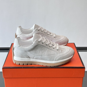 Hermes 남성 스웨이드 운동화