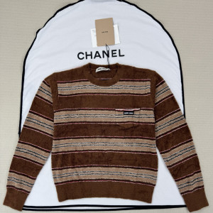 miu miu 스트라이프 니트 스웨터