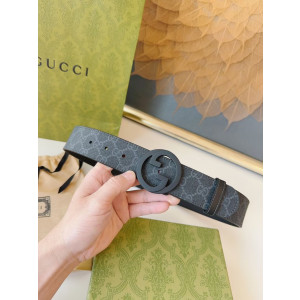 G 라운드 더블 G 버클 벨트